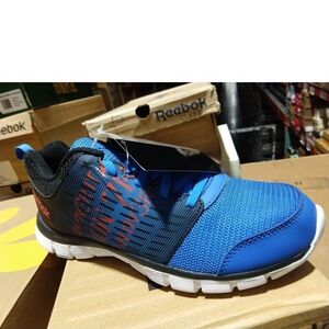 Reebok Kids Z Dual Rush Runing Shoes Blue/Black/Orange/White Size: 6